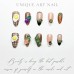 Hand-kneaded colorful fried eggs novelty and originality press on nails